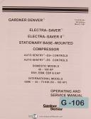 Gardner-Denver-Gardner Denver ES I & II, Compressor, 40-100HP - 45-75 KW, Operating Manual-13-9/10-641-EAP-EBH-EBM-EBP-ES-01